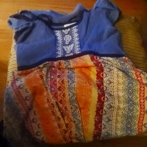 Girls dress, western style